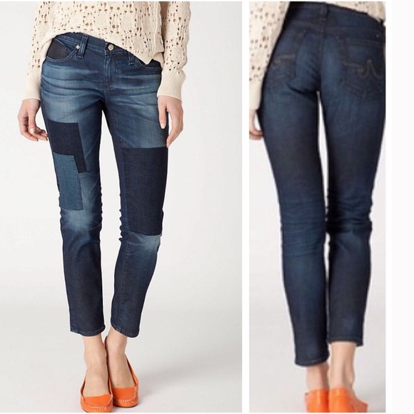 AG Adriano Goldschmied Stevie Ankle Slim Straight Jeans - 27 Regular - Picture 3 of 15